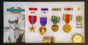 Sal Pelicano’s World War II Medals