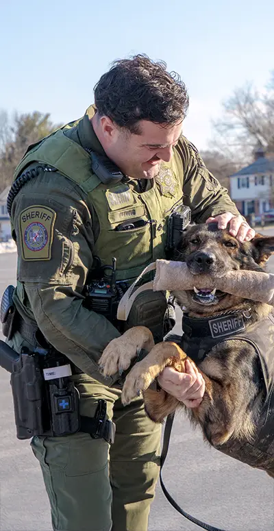 K9 Dax & Master Deputy Logan Helwig Behind the Scenes of the K9 Unit
