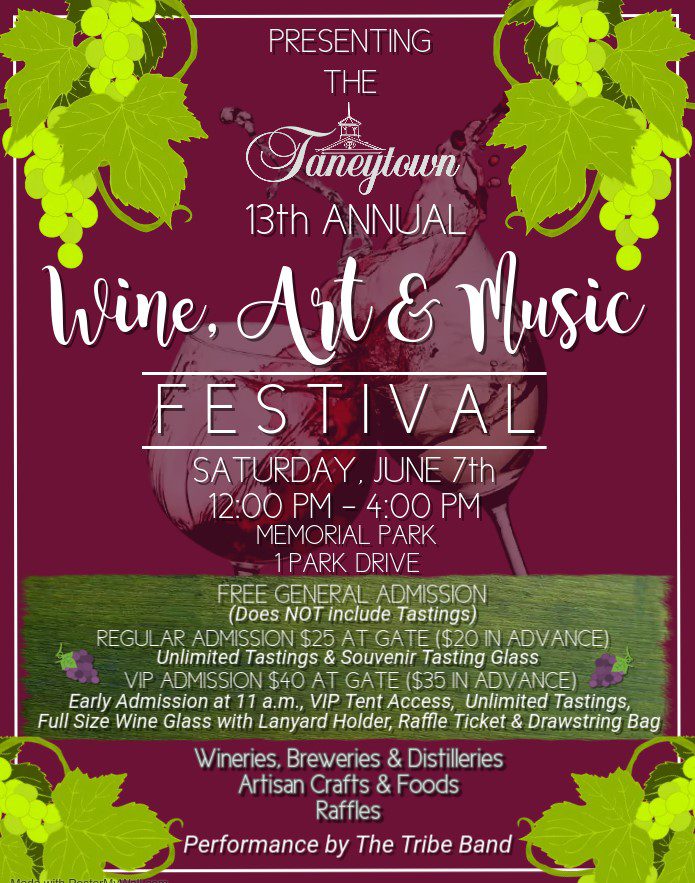 Taneytown Wine, Art & Music Festival