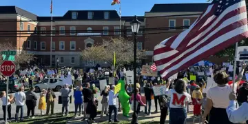 Largest Gathering Join Peaceful ‘No Kings’ Protest in Westminster