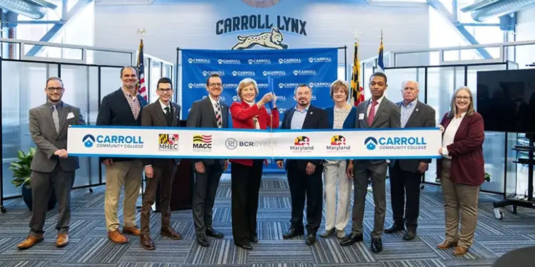 Carroll Community College Opens Cyber Range Cybersecurity Training Program