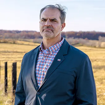 Commissioner Michael Guerin represents District 4 with Shamrock Farm.