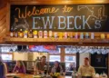EW Becks Bar Sign, photography by Nikola Tzenov