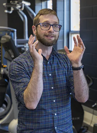 Justin Mabe is the assistant professor and exercise science program director for Carroll Community College.