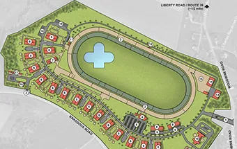 Proposedrendering of
Shamrock
Farm