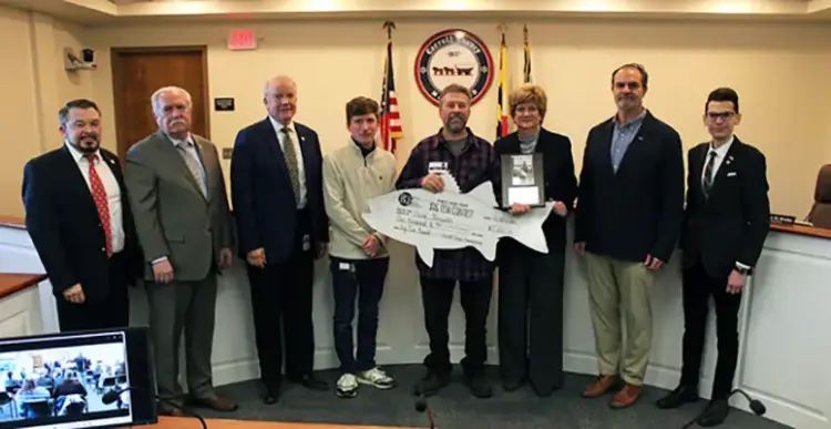 Finksburg Fisherman Earns Top Prize in Piney Run Big Fish Contest