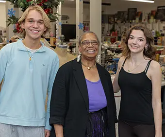 Gavin Finneran, Catherine Harris. Abby Henry