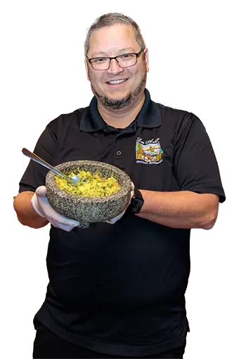 Fernando Bejarano says the dishes at Los Aztecas reflect the culinary diversity of Mexico.