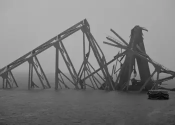 Key Bridge Collapse Site March 27, 2024 (Pat Siebert/Maryland GovPics/Flickr, CC BY 2.0)