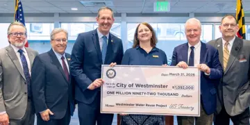 Van Hollen, Olszewski highlight $5.1M in federal funding for Carroll County projects